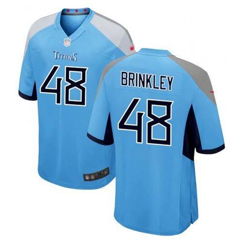 Men Tennessee Titans 48 Bud Dupree Nike Light Blue Game NFL Jersey